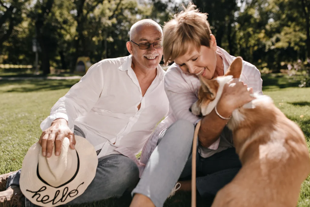 senior-couple-dog